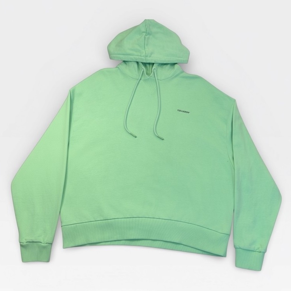 Collusion Mens Light Mint Green Hoodie Sweatshirt X-LARGE XL